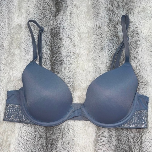 PINK Wear Everywhere T-Shirt Lightly Lined Bras - Picture 2 of 6